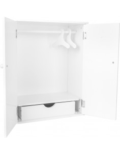 Armoire à poupées blanche 2