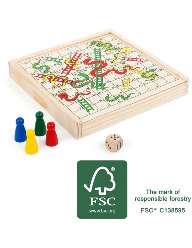 Jeu de l'échelle format voyage