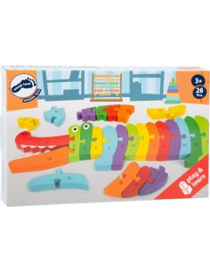 Puzzle ABC "Crocodile" 2