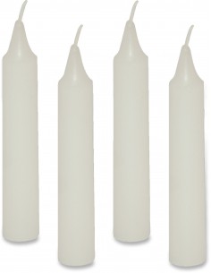 Bougies, blanches