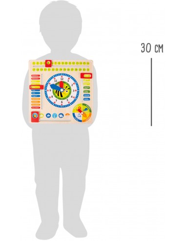 Tableau éducatif Date, heure et...