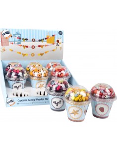 Présentoir perles en bois...