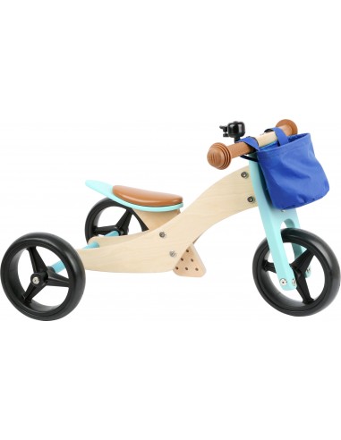 Draisienne-Tricycle 2 en 1 Turquoise