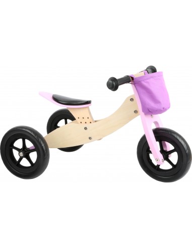 Draisienne-Tricycle 2 en 1 Maxi Rose