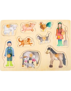 Puzzle pièces à poser Vie à...