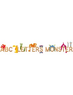 Monstres lettres alphabet... 2