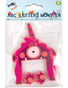 Monstres lettres alphabet Gaga 2