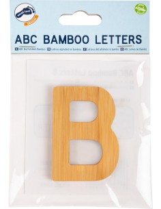 Lettres alphabet en bambou B 2