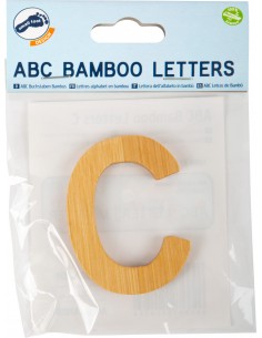 Lettres alphabet en bambou C 2