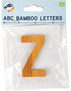 Lettres alphabet en bambou Z 2