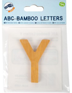 Lettres alphabet en bambou Y 2