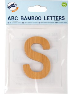 Lettres alphabet en bambou S 2