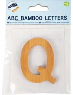 Lettres alphabet en bambou Q 2