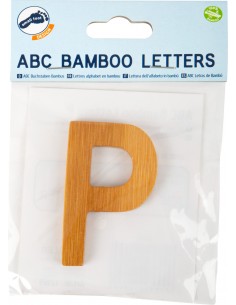 Lettres alphabet en bambou P 2