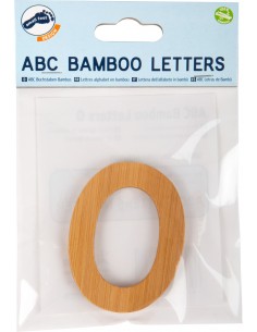 Lettres alphabet en bambou O 2