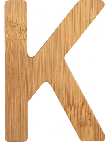 Lettres alphabet en bambou K