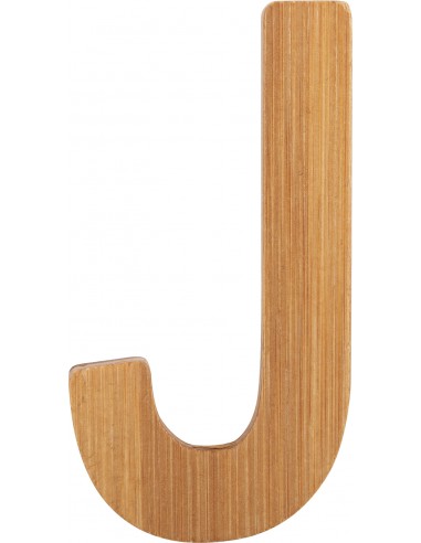 Lettres alphabet en bambou J