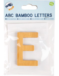 Lettres alphabet en bambou E 2