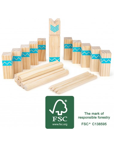 Jeu des vikings Kubb "Active"