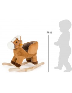 Cheval à bascule avec siège 2