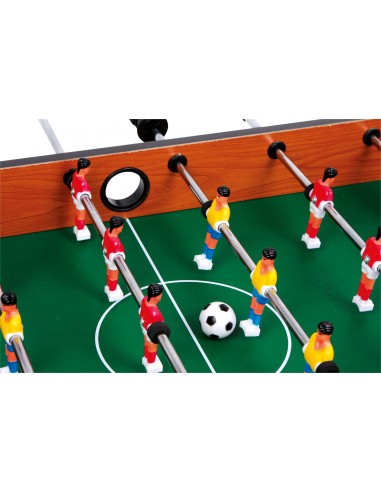 table de baby-foot relaxdays - modèle de table de jeu de football