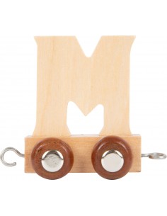 Train de lettre en bois M