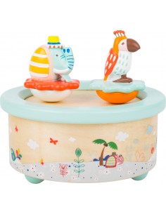 Boîte à musique Perroquet...