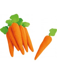 Carottes en feutre