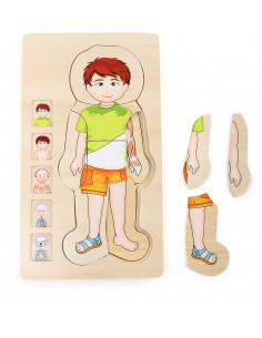 Puzzle à étages Anatomie...