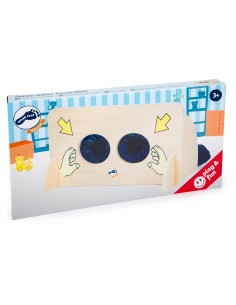 Jouet de sens "Mur à tâter" 2