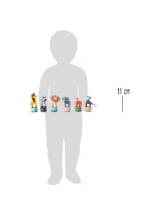 Animaux poussoir «Afrique» 2