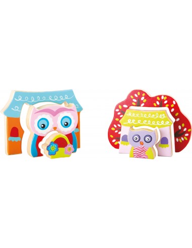 Puzzle 3D "Chouette"