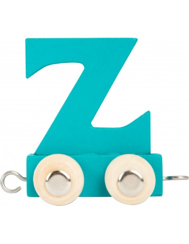 Train de lettres en couleur Z