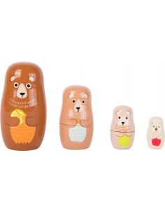 Poupées russes Famille d'ours