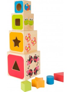 Cubes à empiler Alphabet