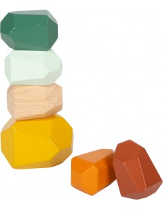 Pierres d'équilibre en bois... 2