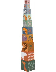 Cubes à empiler "Safari" 2