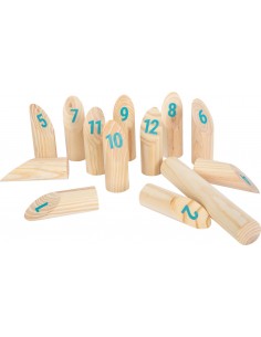 Jeu viking Kubb avec chiffres 2